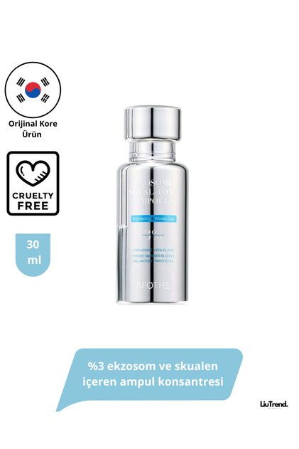 Exosome Squal-Tox 3% Ampoule 30 ml %3 ekzosom ve skualen içeren ampul konsantresi