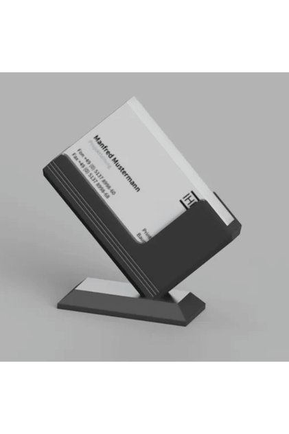 Business Card Holder Elegante Design (Black)