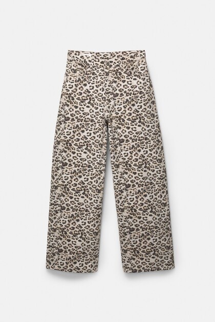 Pull & Bear STWD baggy leopar jean - Fiyatı, Yorumları