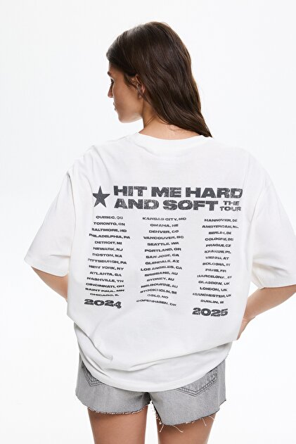 Pull & Bear Billie Eilish baskılı t-shirt - Fiyatı, Yorumları