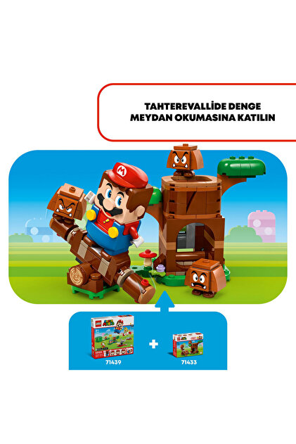 LEGO ® Super Mario™ Goomba OyunParkı 71433 - 7+ için Koleksiyonluk
