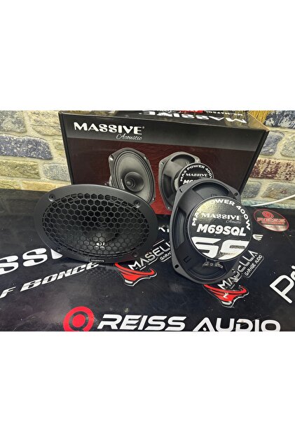 Soundmax Sx-m69v 6x9 Oval 250w Midrange Paketi Çiftli Masella