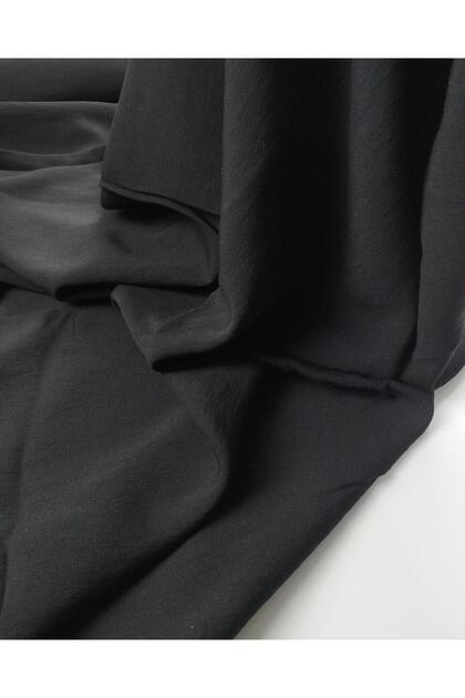 Tough Crepe in Black Color (Width 140 cm X Length 380 cm)