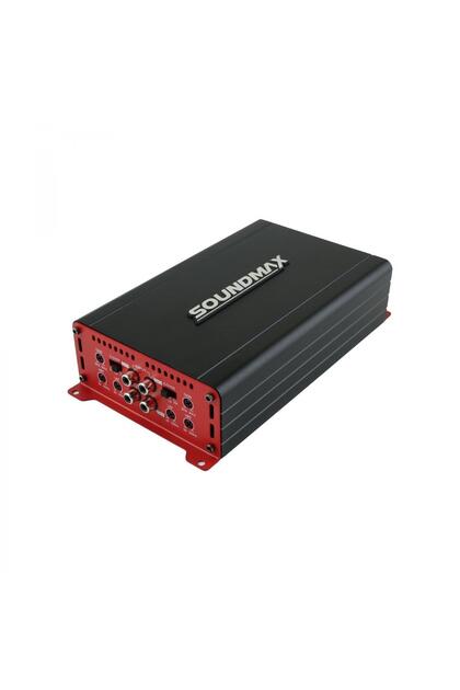 Soundmax Sx-Lm1200.1 Mono Amfi Kırmızı Bas Amfisi 1ohm 1200rms- 2