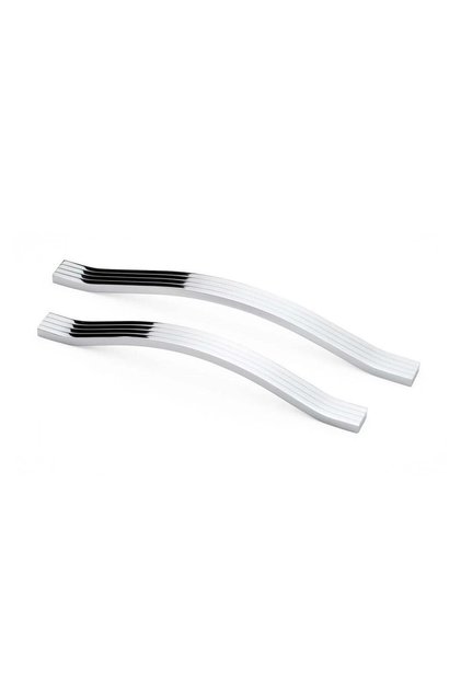 Acacia Striped (160 mm - 16 cm) Furniture Kitchen Drawer Cabinet Cabinet Cover Chrome Metal Handle (1 Piece)