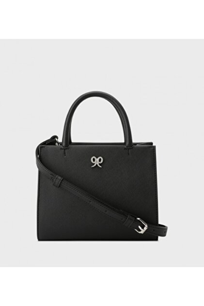 Eliora-pearls Textured Mini Tote Bag