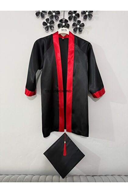 BBA TULLE STORE 2-Piece Graduation Robe Set Kep Cbbe Black-Turquoise -Black Graduation Robe Double Graduation Set- Trendyol BBA TULLE STORE 2-Piece Graduation Robe Set Kep Cbbe Black-Turquoise -Black Graduation Robe Double Graduation Set- Trendyol