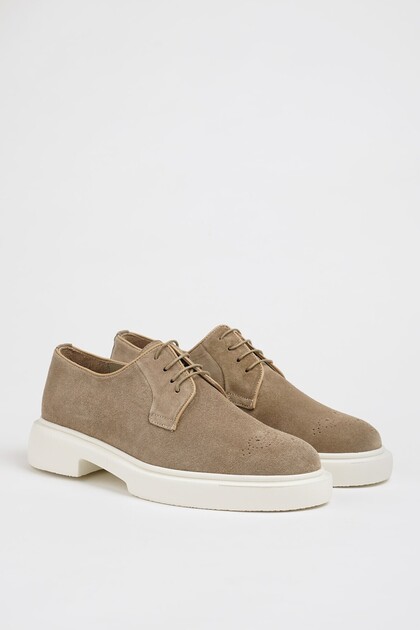 Steve Model Genuine Suede Leather Eva Sole Casual Shoes