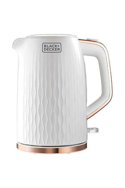 غلاية كهربائية من بلاك ديكر - ١٫٧ لتر - أبيض - Jc190w-b5
