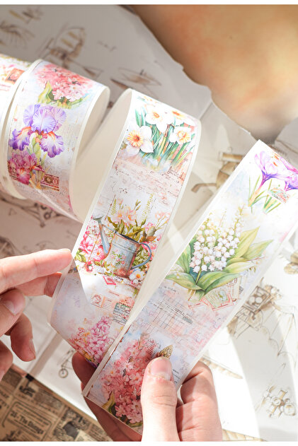 Dream Garden Washi Tape (5 cm X 2 m) / Washi Tape, Scrapbook