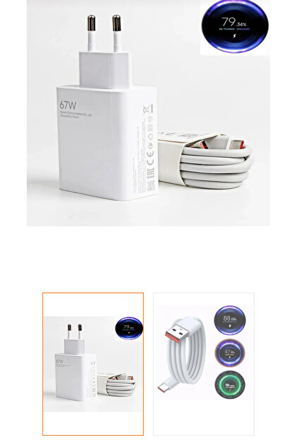 realme OPPO-10 - 10 Pro - C53 - C55 33w Dart Hızlı Şarj Adaptörü