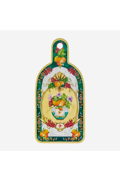 Carpe Diem Yeşil Melamin Sunum Tahtası 34 Cm