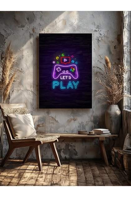 Decorative Game Controller Home Office Kitchen Living Room Wall Decoration Canvas Painting