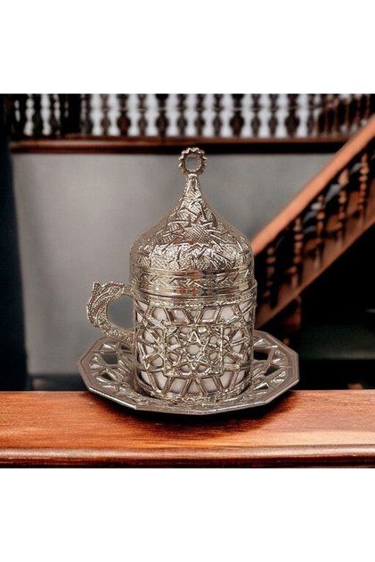 1 Person Single Cup - Single Coffee Cup Turkish Coffee 4 Piece Coffee Cup Set