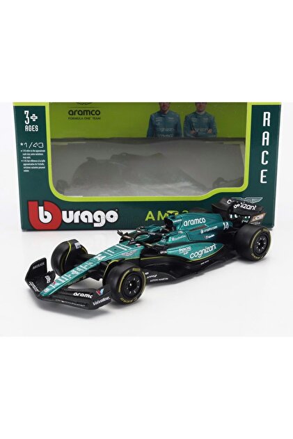 Burago Formula 1 Aston Martin F1 AMR23 Fernando Alonso 1/43