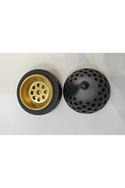 Exquisite Resin Charcoal Incense Burner – Floral Design Ideal for Bakhoor, Frankincense & Oud