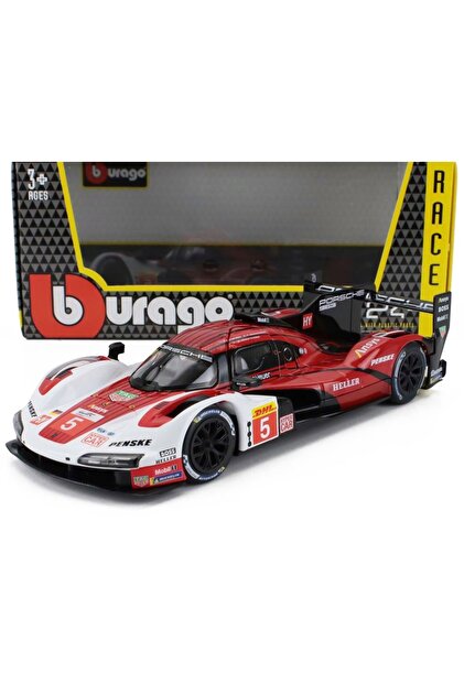 Burago Porshe Racing 963 Le Mans 24H 1/24 Diecast Model Koleksiyon