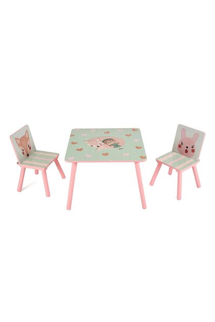 Set 2 Scaune Birou Pink Forest,