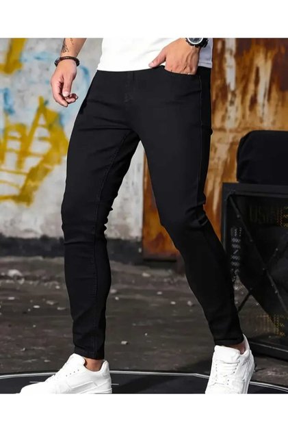Erkek Slim Fit Likralı Kot Jeans Erkek Kot Pantolon
