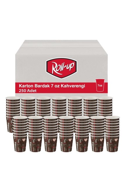 Karton Bardak 7 Oz Cafe Baskılı 250 Adet