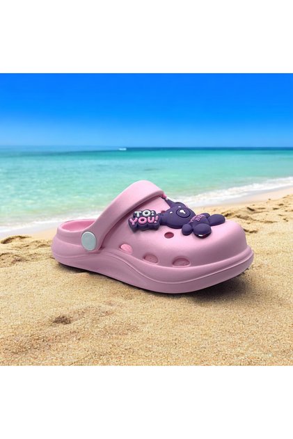 Children's Garden Beach Emoji Soft Slippers