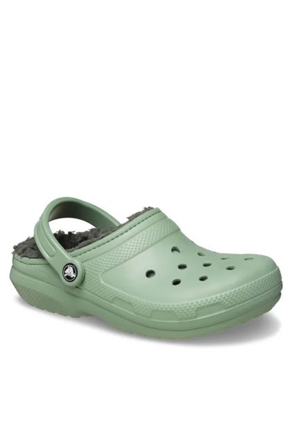 Saboți CROCS Classic Lined Clog unisex gri