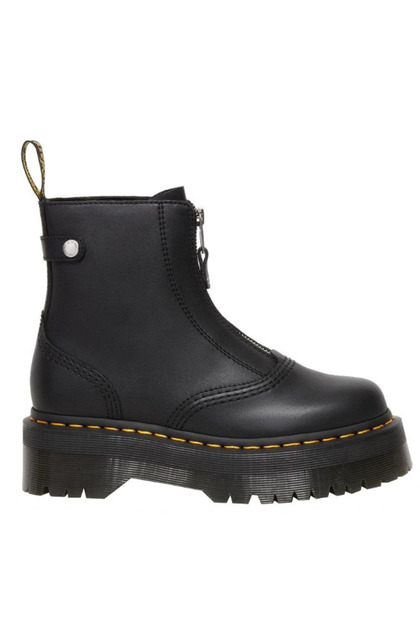 Boots Dr. Martens Jetta Zip, unisex, combat, negri