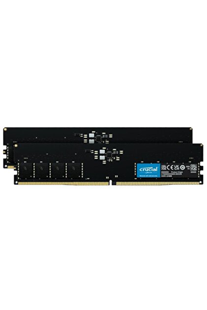 Crucial 128GB Kit (2x64GB) DDR5-5600 UDIMM CL46 MASAÜSTÜ PC RAM