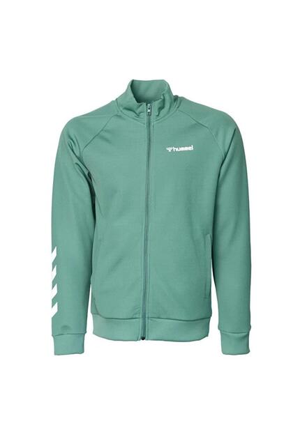 hummel 921133-6110 Falconzo Zip Erkek Spor Ceket Yeşil - Fiyatı