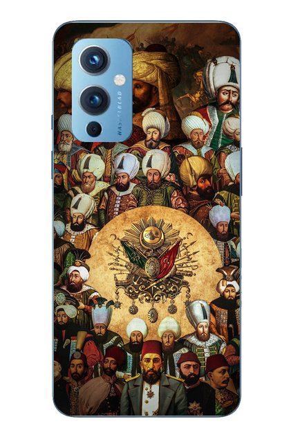 Oneplus 9 Compatible Ottoman Sultans Transparent Silicone Case