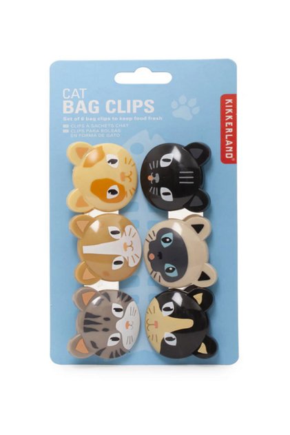 Klips-Poşet Klipsi Kedi 6 lı
