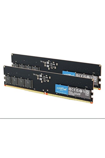 Crucial 128GB Kit (2x64GB) DDR5-5600 UDIMM CL46 MASAÜSTÜ PC RAM