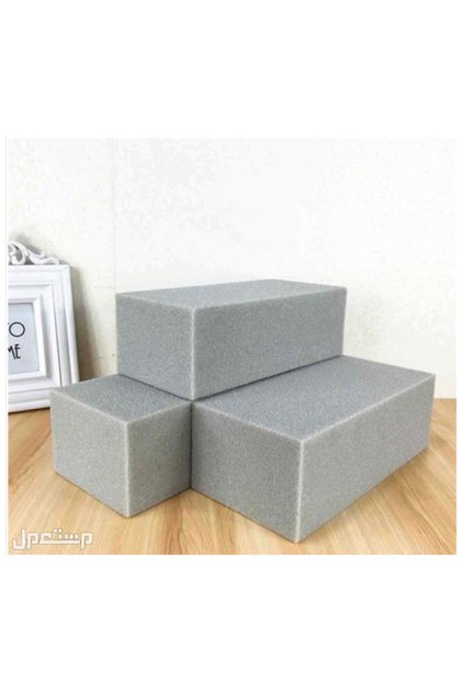 3 Dry Foam Flower Cubes - 23 x 10 x 7 cm for Fresh and Artificial Flowers and Craft Supplies