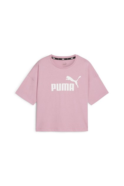 58686649 Ess Women's Sports T-Shirt - Cropped Logo Tee