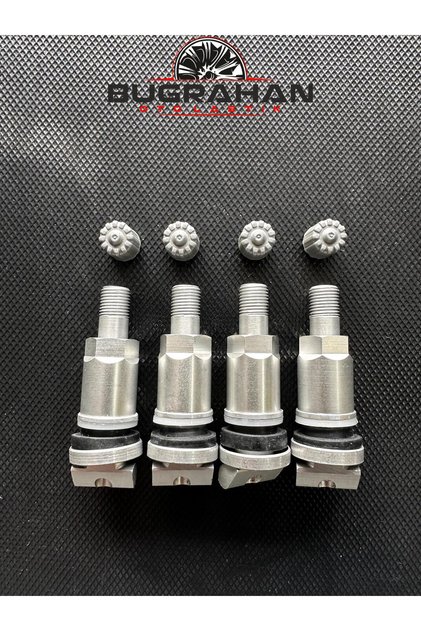 SGL012 TPMS Sensörlü Çelik Sibop 4 Adet (Uyumlu Olduğu Araçlar Açıklamada)