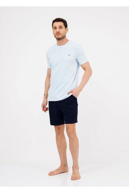 Ds Damat Ribana Shorts Set Dark Blue