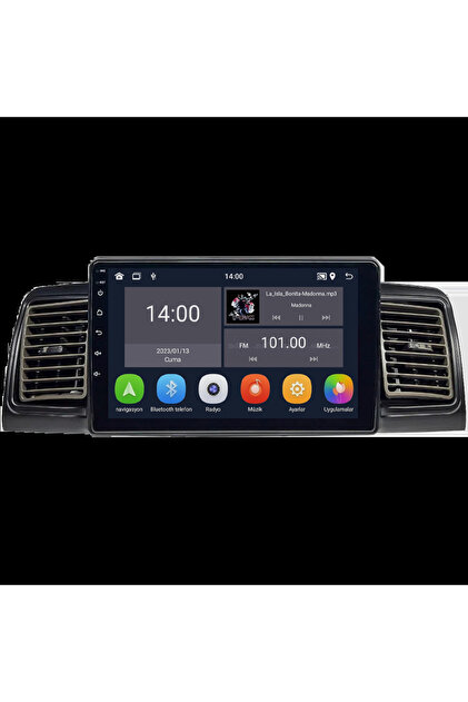 For-X Toyota COROLLA(2002-2006) 9''-4gb-64GB-Mikrofonlu-kablosuz