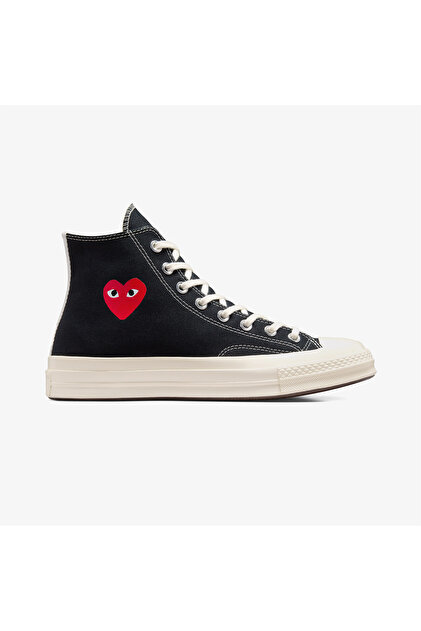 Converse Chuck 70 Comme des Garçons Unisex Siyah Bilekli Sneaker