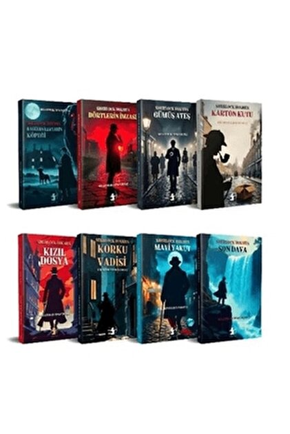 Dokuz Yayınları Sherlock Holmes 5 Kitap Set 1 Arthur Conan Doyle