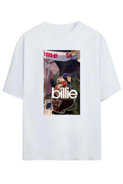 Billie Eılısh Unisex T-Shirt (Cotton Combed Product-High Definition Print)