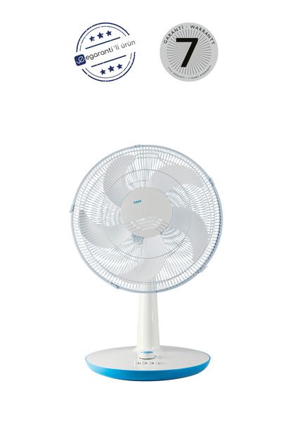 DF16 MX Masa Üstü Vantilatör 60 Watt Zaman Ayarlı 16 İnç/40 Cm. Bakır Motor 7 Yıl Garanti