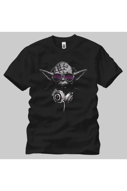 Tricou unisex Star Wars: Yoda DJ