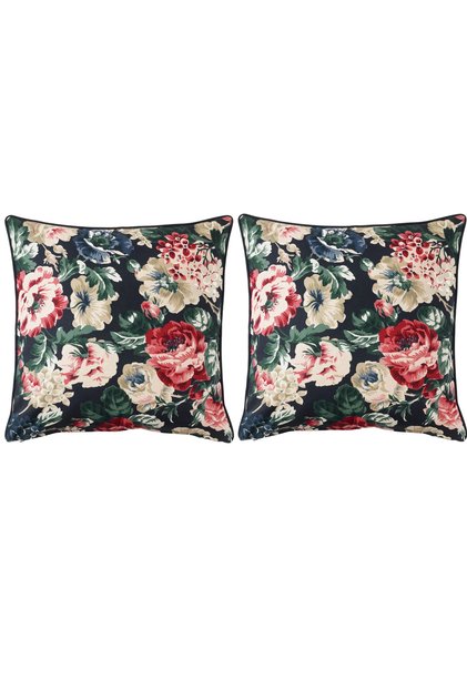 2 Pieces Throw Pillow Cover 50X50 cm Zippered Cushion Cover Not Included