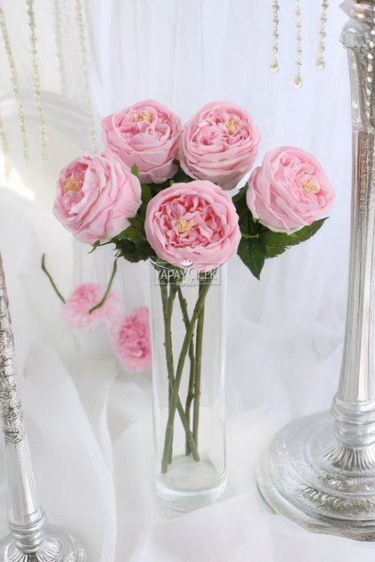 Yapay Lüx Islak Şakayık 45 cm Pembe