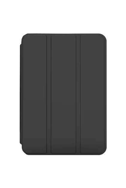 Защитен калъф за iPad Air 4/5 10.9", iPad Air 11", тип книга, силикон, черен