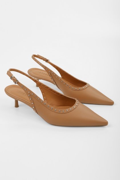Women's Nina Tan Skin Troc Stiletto