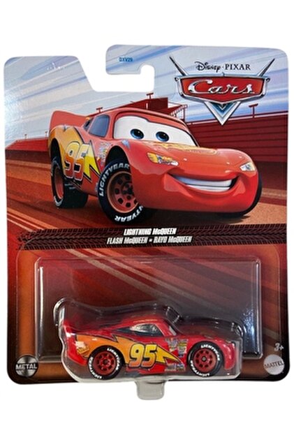 Mattel Disney Pixar Cars 3 Lightning Mcqueen With Racing Wheels