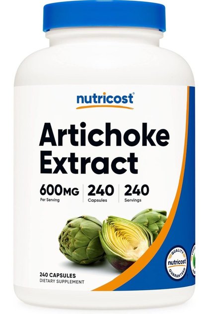 Artichoke Extract 600 Mg 240 Capsules - Artichoke Extract