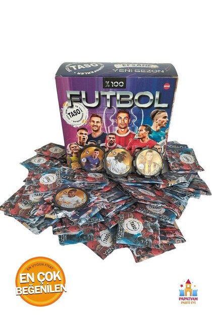 PapatyamPartiEvi Futbolcu Taso 10 Adet Oyuncak Seti - Efsane