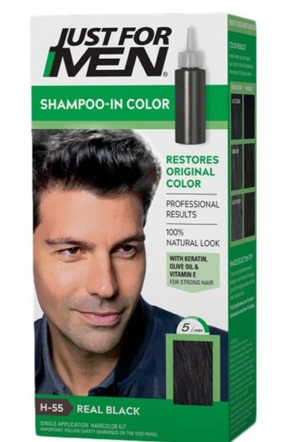 JUST FOR MEN H55 NATURAL REAL BLACK